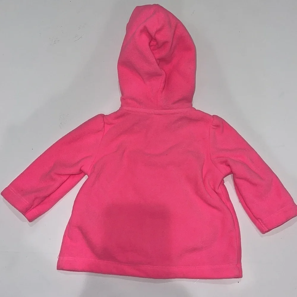 PINK CARTER’S HOODED SWEATSHIRT 3 MONTHS GIRLS